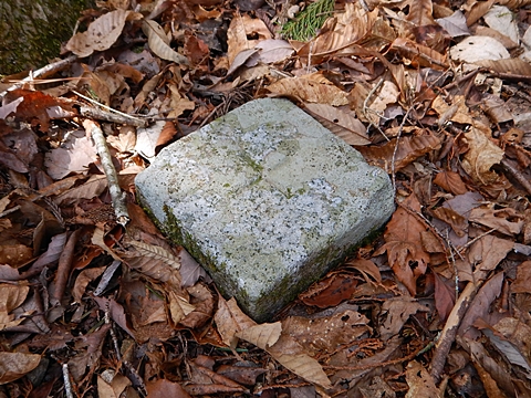 法主尾山三角点