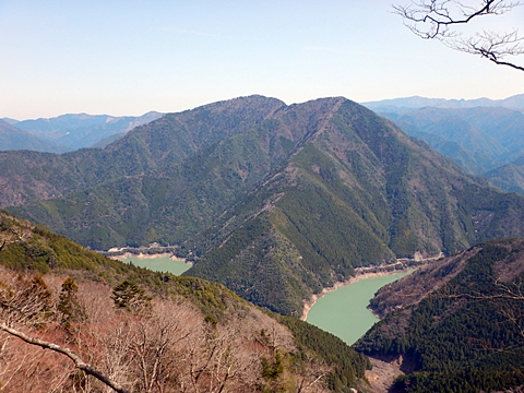 高時山とブナ山